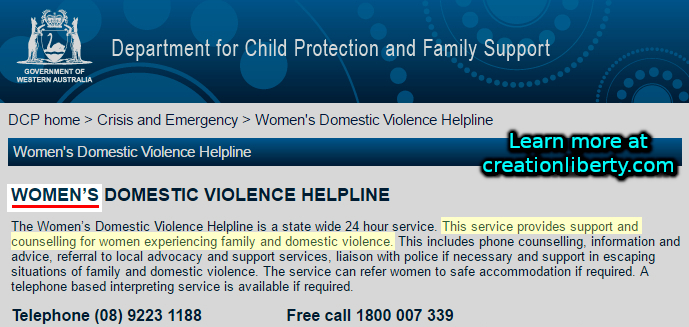 Men Do Not Get Help From Domestic Violence Hotline