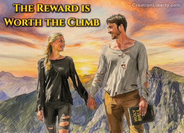 The Reward of a Happy Marriage is Worth the Struggle of the Climb